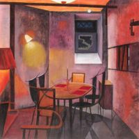 Deseo. 2020. Mixta sobre tabla. 60x60 cm.